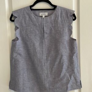 & Other Stories blue blouse